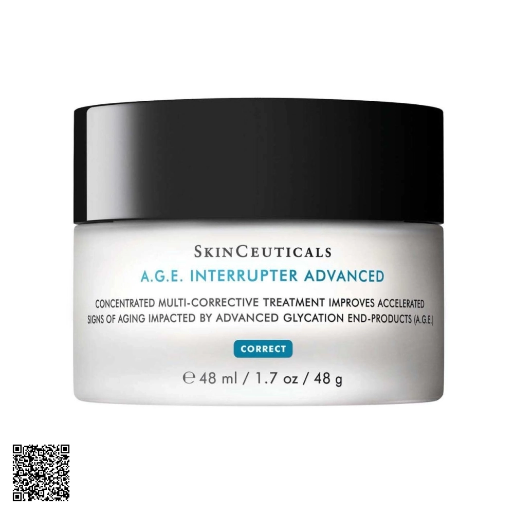 Kem Dưỡng Hỗ Trợ Ngừa Lão Hóa SkinCeuticals A.G.E. Interrupter Advanced Từ Mỹ 48ml