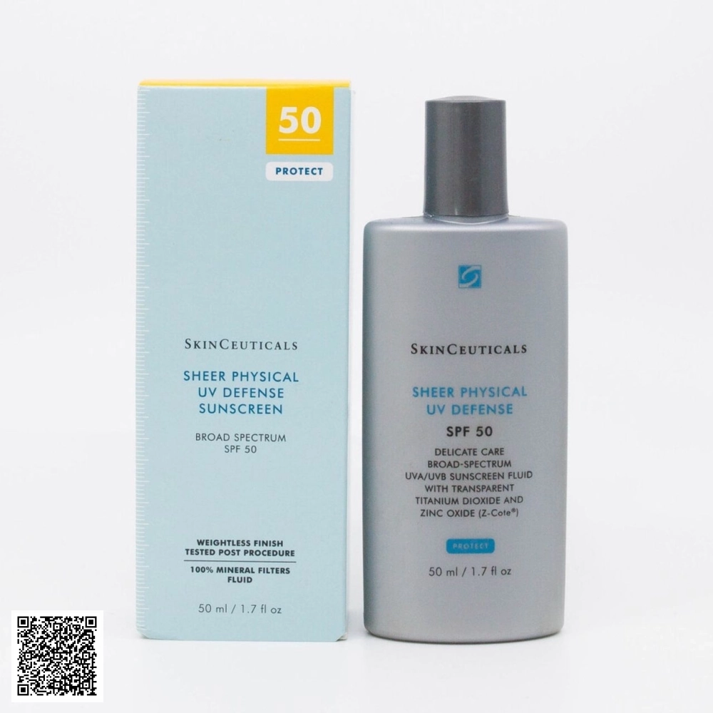 Kem Chống Nắng Vật Lí SkinCeuticals Sheer Mineral UV Defense Sunscreen SPF50 Từ Mỹ 50ml