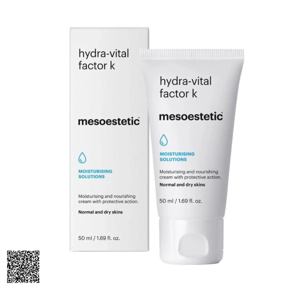 Kem Dưỡng Ẩm Mesoestetic Hydra Vital Factor K Moisturizing Solutions Từ Tây Ban Nha 50ml