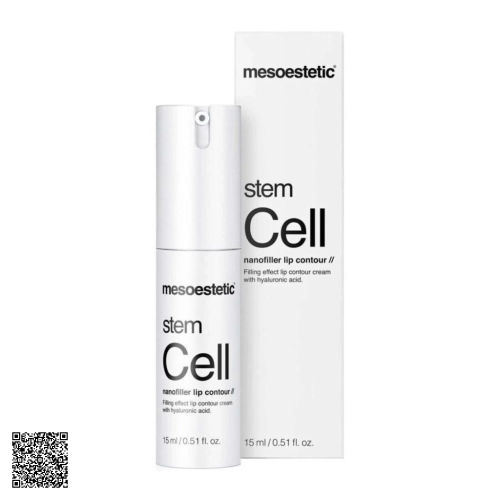 Kem Mờ Thâm Môi Từ Tinh Chất Tế Bào Mesoestetic Stem Cell NanoFiller Lip Contour Từ Tây Ban Nha 15ml
