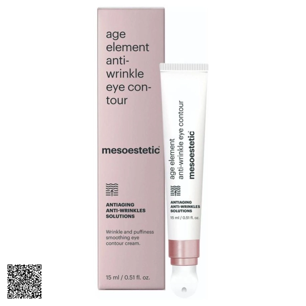 Kem Giảm Nhăn Vùng Mắt Mesoestetic Age Element Anti-Wrinkle Eye Contour Từ Tây Ban Nha 15ml