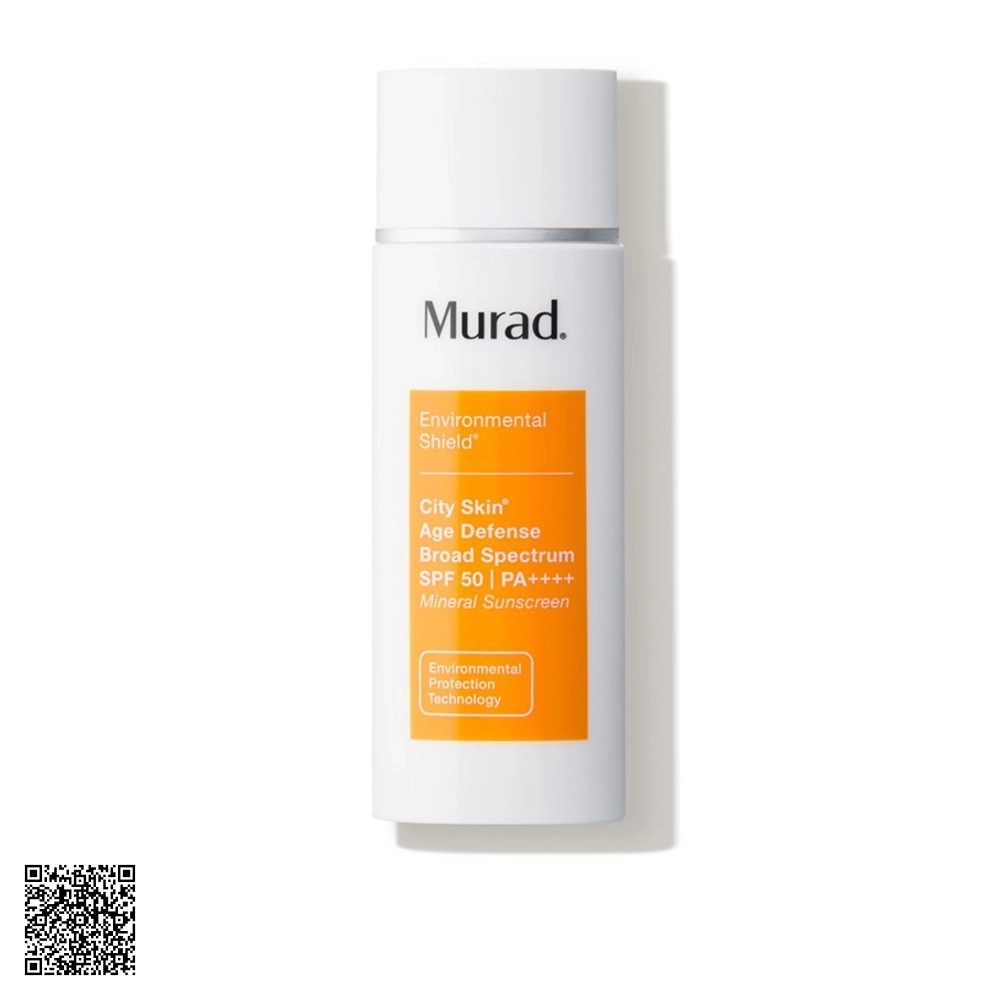 Kem Chống Nắng Murad City Skin Age Defence Broad Spectrum SPF 50 I PA ++++ Từ Mỹ 50ml
