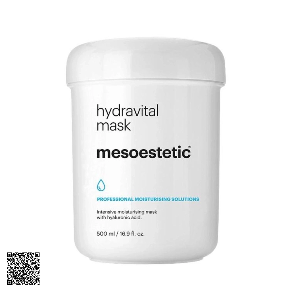 Mặt Nạ Dưỡng Ẩm Phục Hồi Da Mesoestetic Moisturizing Solutions Hydra Vital Mask Từ Tây Ban Nha 500ml