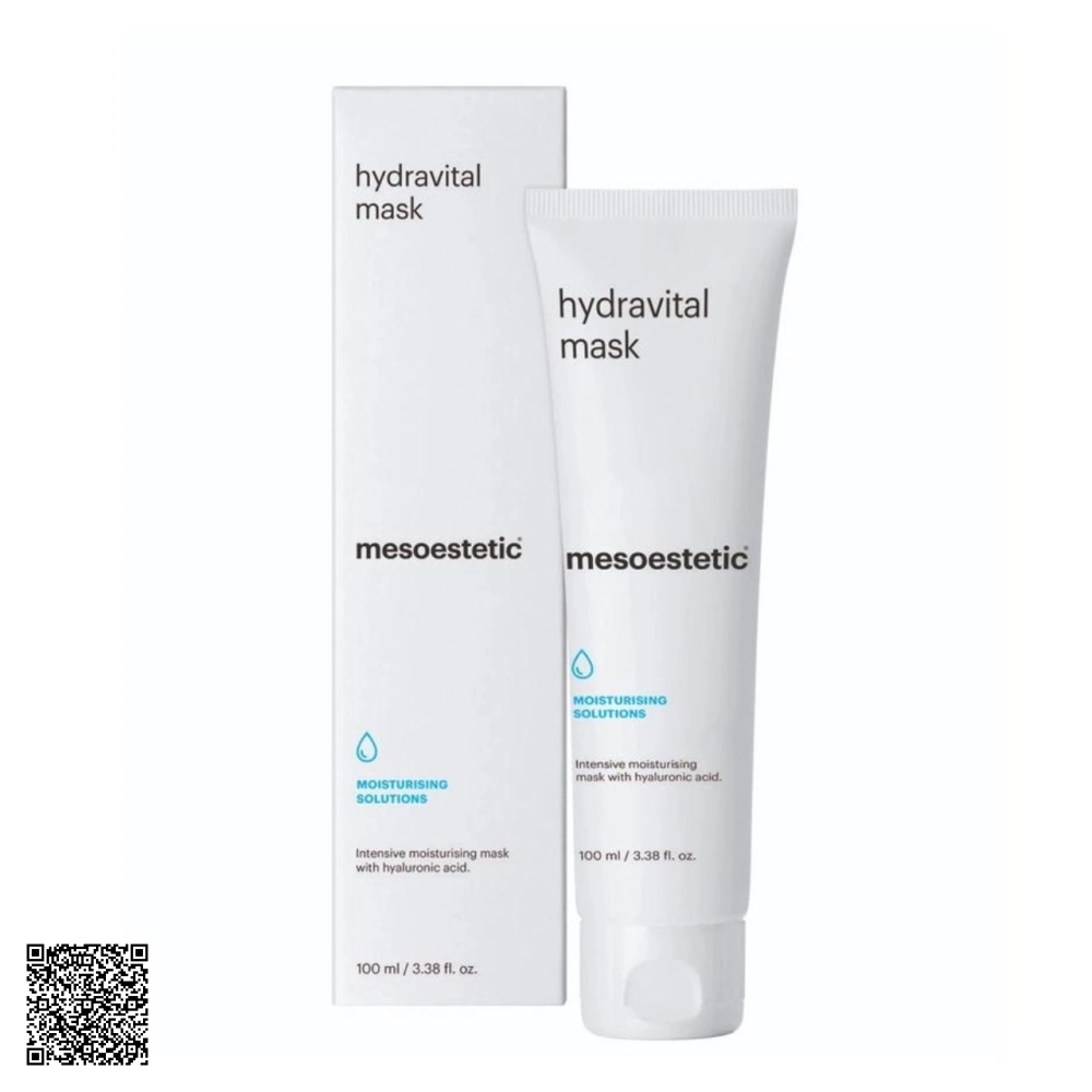 Mặt Nạ Dưỡng Ẩm Phục Hồi Da Mesoestetic Moisturizing Solutions Hydra Vital Mask Từ Tây Ban Nha 100ml