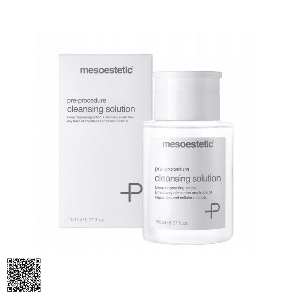 Dung Dịch Bong Tróc Tế Bào Da Mesoestetic Pre-Procedure Cleansing Solution Từ Tây Ban Nha 150ml