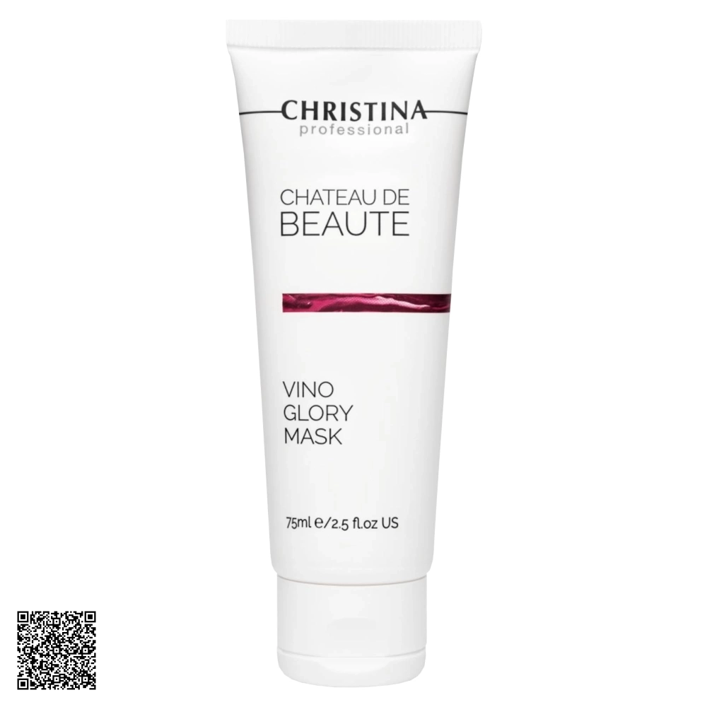 Mặt Nạ Hỗ Trợ Ngừa Lão Hóa Và Tái Tạo Da Christina Chateau De Beaute Vino Glory Mask 75ml