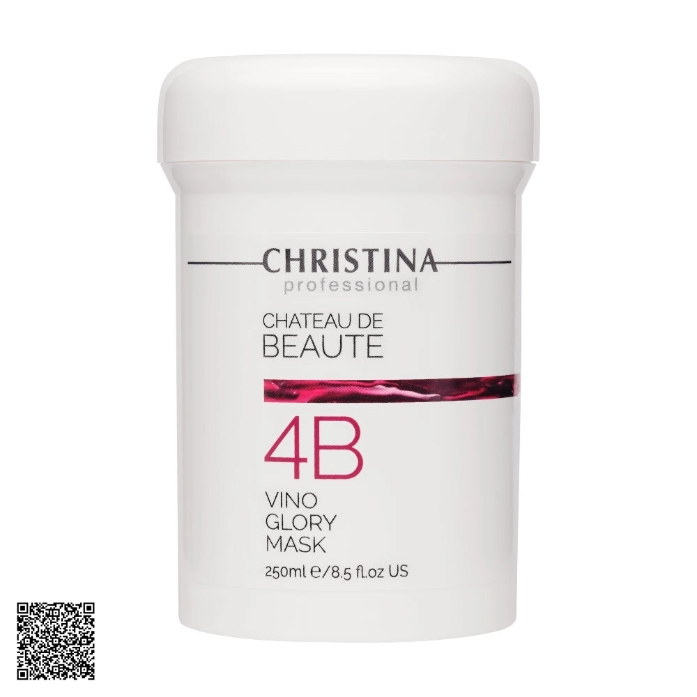 Mặt Nạ Hỗ Trợ Ngừa Lão Hóa Và Tái Tạo Da Christina Chateau De Beaute Vino Glory Mask 250ml