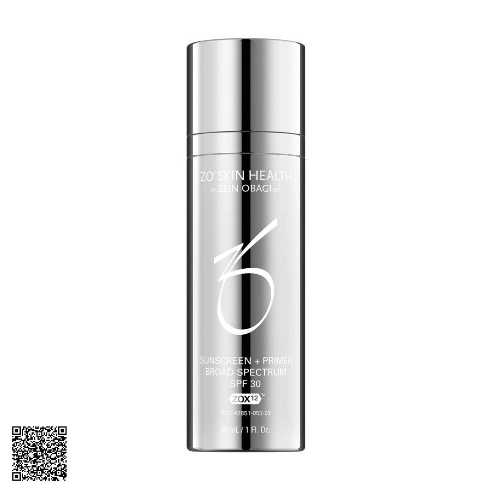 ZO Skin Health Oclipse Sunscreen + Primer Broad-Spectrum Kem Chống Nắng SPF30 Từ Mỹ 30ml