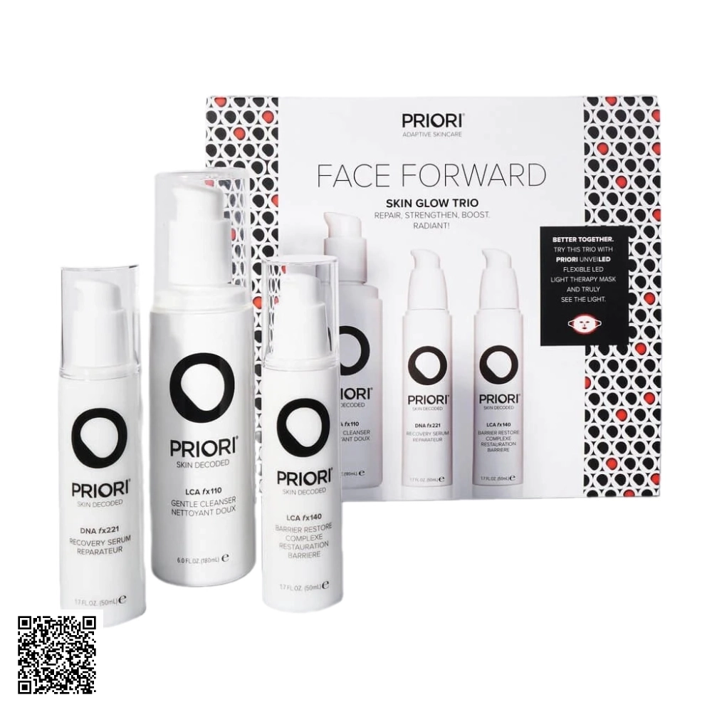 Bộ 3 Sản Phẩm Làm Sáng Da Priori Keep It Bright Trio Từ Mỹ