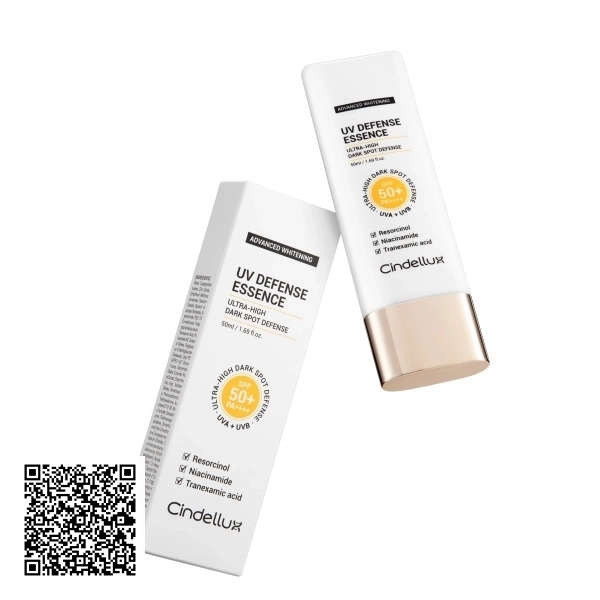 Tinh Chất Chống Nắng Dưỡng Trắng Toàn Diện Cindellux Advanced Whitening Uv Defense Essence SPF50+ PA++++