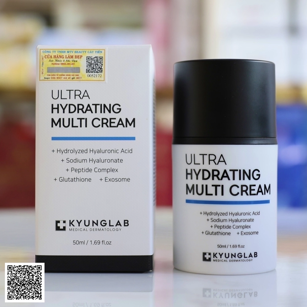 Kem Dưỡng Ẩm, Phục Hồi Tổn Thương Da KyungLab Ultra Hydrating Multi Cream Từ Hàn Quốc 50ml