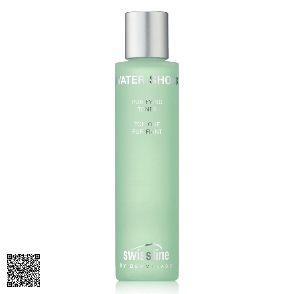 Nước Hoa Hồng Giảm Nhờn Và Tinh Khiết Da Swissline Water Shock Purifying Toner Từ Thuỵ Sĩ 160ml