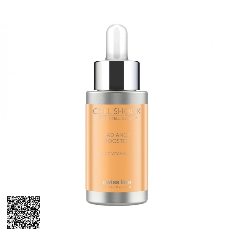 Tinh Chất Dưỡng Trắng, Cung Cấp Năng Lượng Cho Da Swissline Cell Shock Age Intelligence Radiance Booster Từ Thuỵ Sĩ 20ml