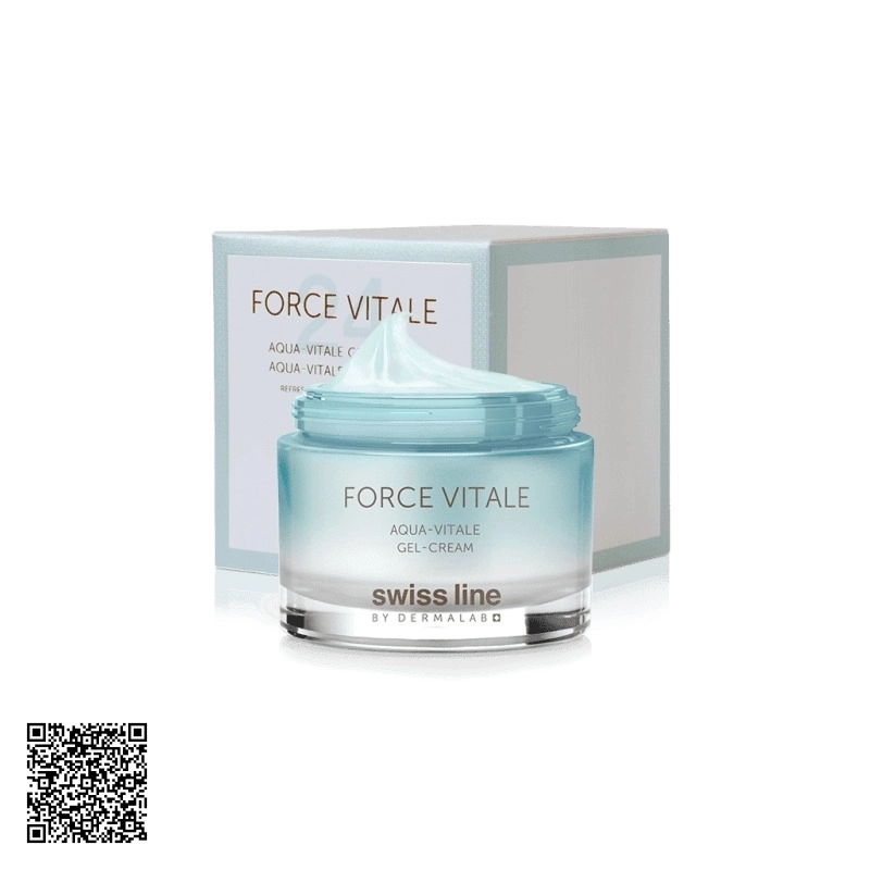 Gel Cấp Nước Cho Da Swissline Force Vitale Aqua-Vitale Gel-Cream Từ Thuỵ Sĩ 50ml