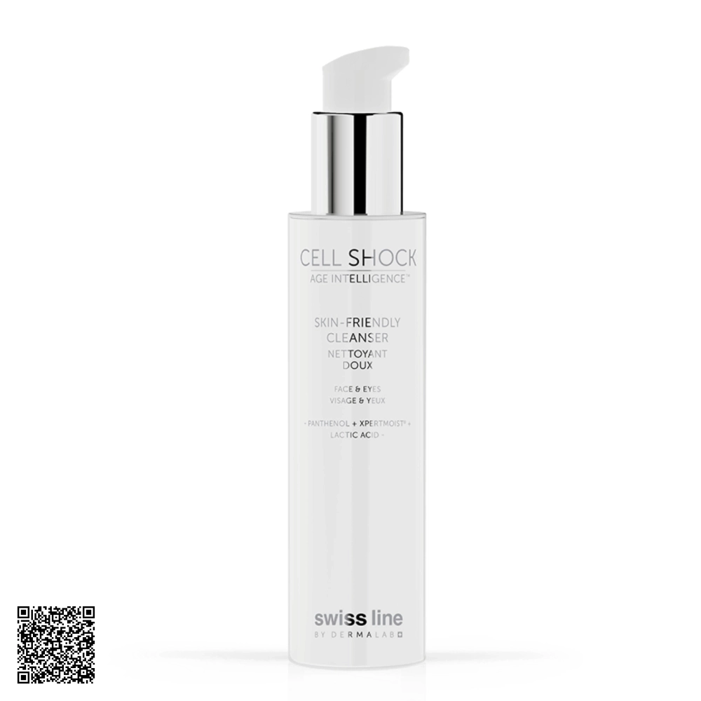 Gel Rửa Mặt Swissline Cell Shock Skin-Friendly Cleanser Từ Thuỵ Sĩ 150ml