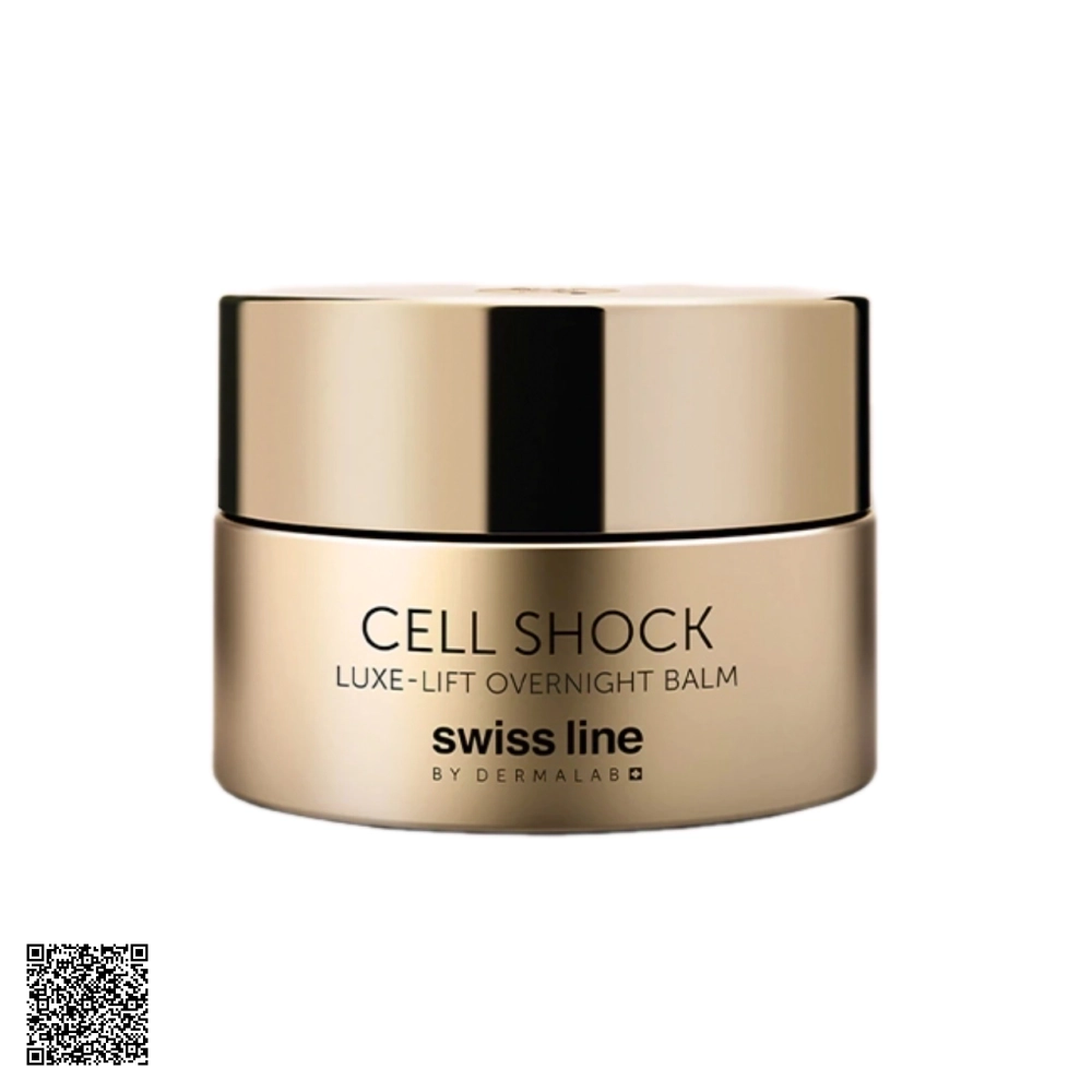 Kem Nâng Cơ Hỗ Trợ Ngừa Lão Hóa Ban Đêm Swissline Cell Shock Luxe-Lift Overnight Balm Từ Thuỵ Sĩ 50ml