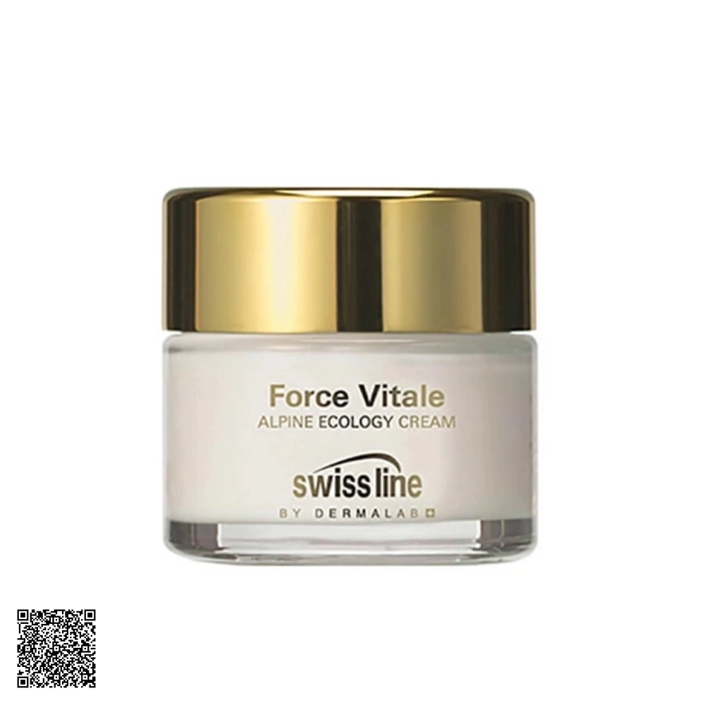 Kem Dưỡng Ẩm Cho Da Khô Swissline Force Vitale Alpine Ecology Rich Cream Từ Thuỵ Sĩ 50ml