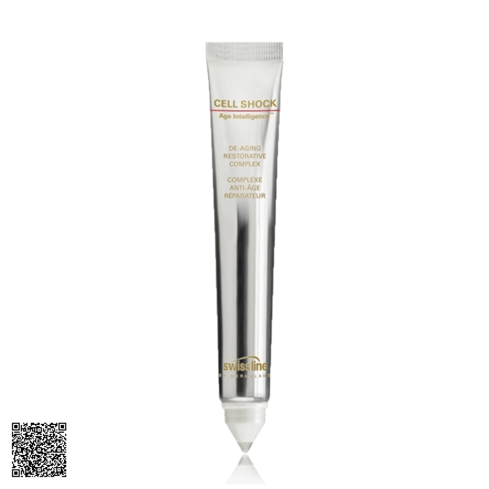 Tinh Chất Hỗ Trợ Ngừa Lão Hóa Swissline Cell Shock Age Intelligence De-Aging Restorative Complex Từ Thuỵ Sĩ 25ml