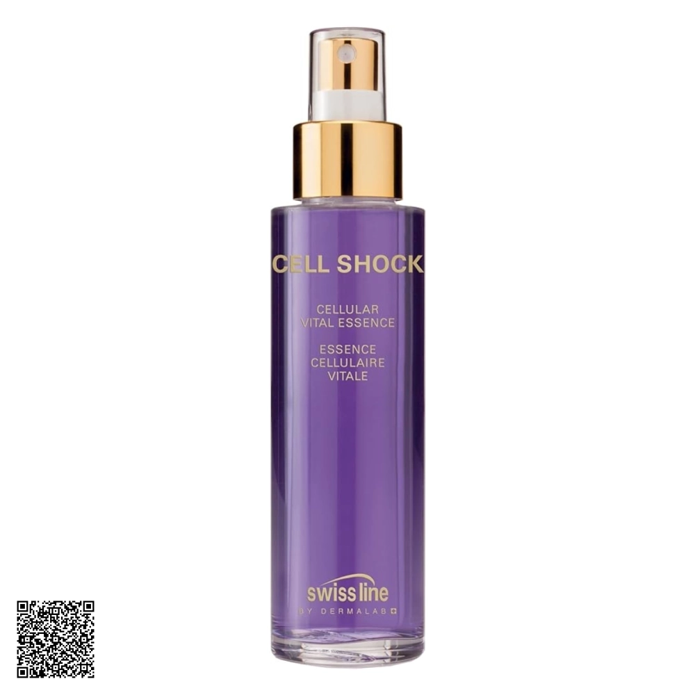 Tinh Chất Hỗ Trợ Ngừa Lão Hóa Và Tái Tạo Da Swissline Cell Shock Cellular Vital Essence Từ Thuỵ Sĩ 100ml