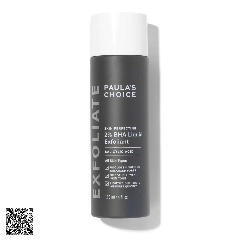 Dung Dịch Tẩy Tế Bào Chết Paula’s Choice Skin Perfecting 2% BHA Liquid Exfoliant Từ Mỹ 118ml