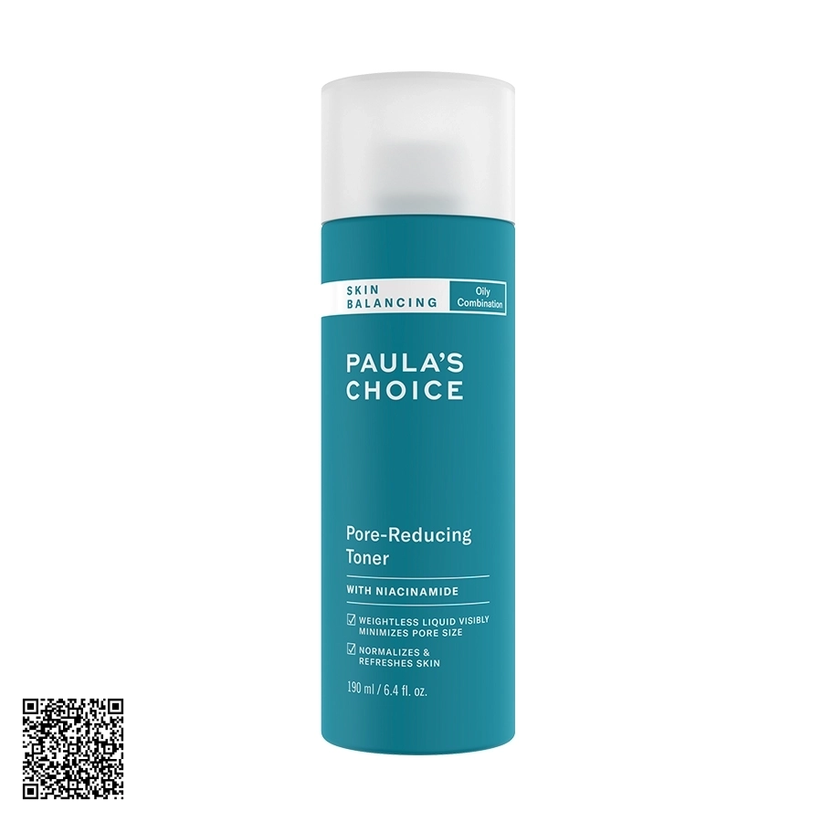 Nước Hoa Hồng Cân Bằng Da Paula’s Choice Skin Balancing Pore-Reducing Toner Từ Mỹ 190ml