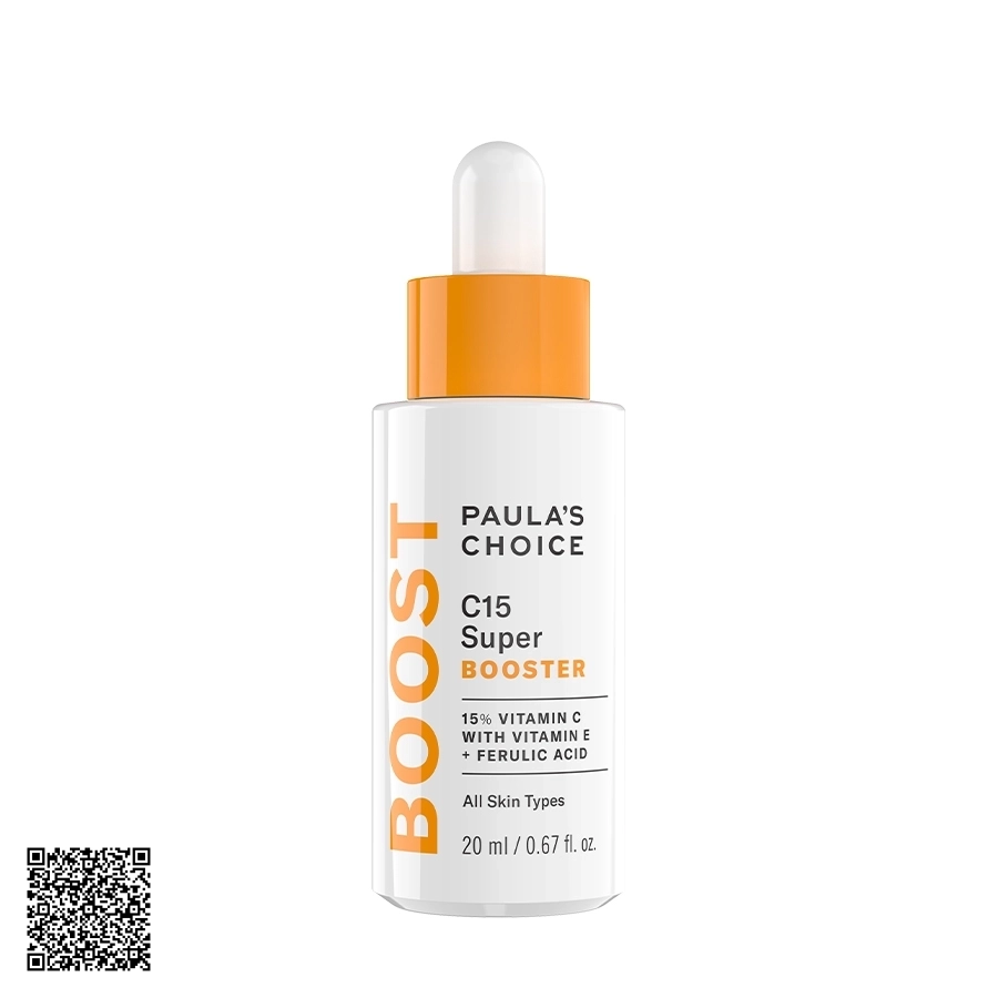 Tinh Chất Hỗ Trợ Ngừa Lão Hóa Chứa Vitamin C Paula’s Choice C15 Super Booster Từ Mỹ 20ml