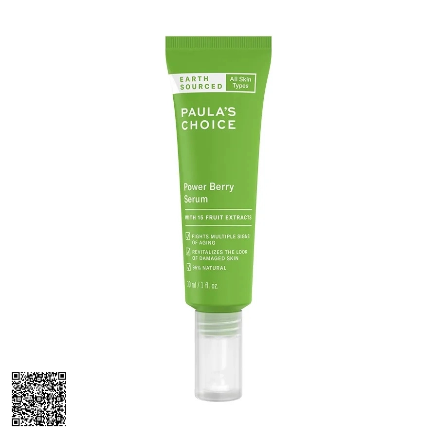 Tinh Chất Dưỡng Da Hoàn Toàn Từ Thiên Nhiên Paula’s Choice Earth Sourced Power Berry Serum Từ Mỹ 30ml