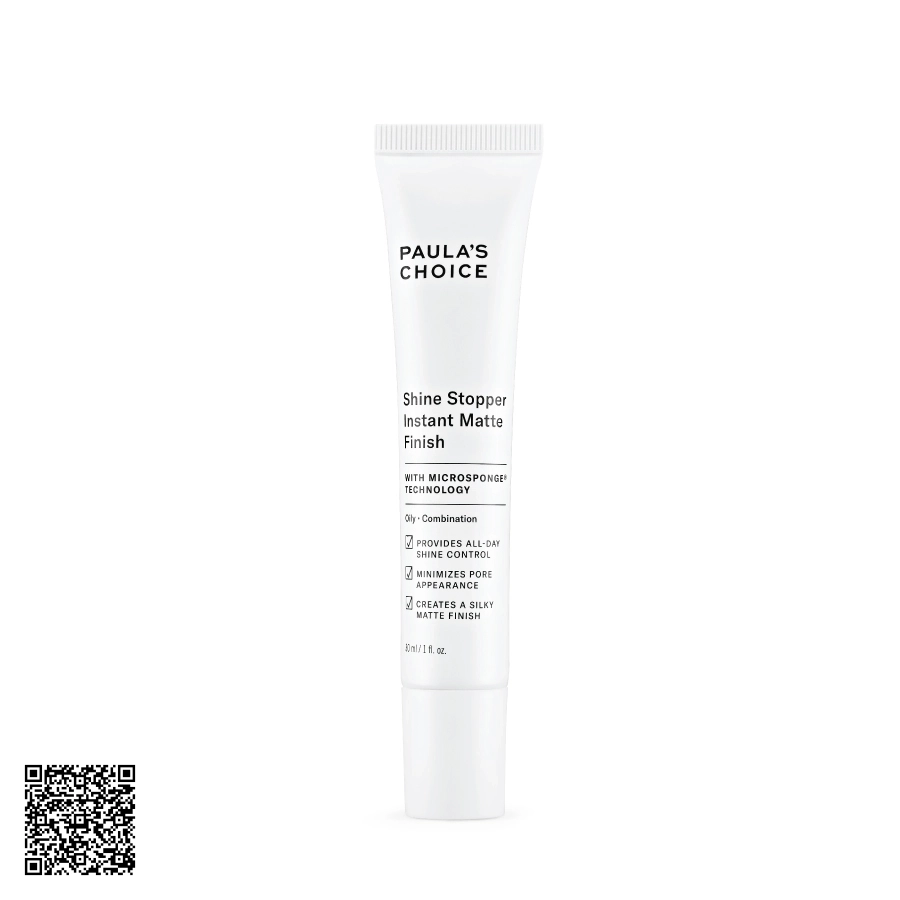 Kem Lót Kiểm Soát Dầu Paula’s Choice Shine Stopper Instant Matte Finish Từ Mỹ 30ml
