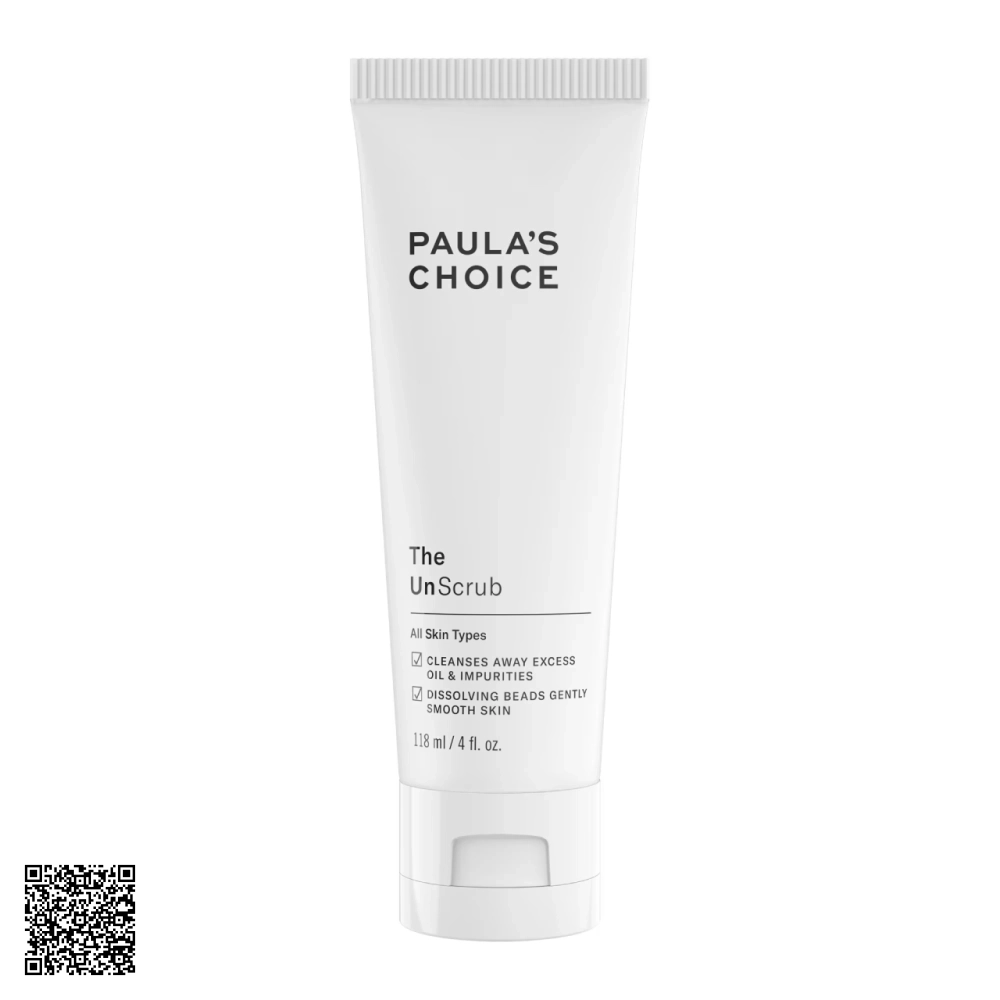 Sữa Rửa Mặt Tẩy Tế Bào Chết Dạng Hạt Tan Paula’s Choice The Unscrub Từ Mỹ 118ml