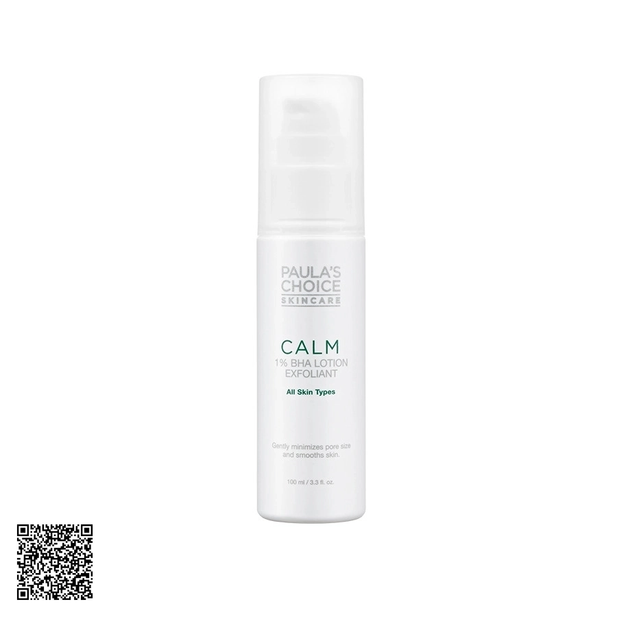 Kem Tẩy Tế Bào Chết Dịu Nhẹ Paula’s Choice Calm 1% BHA Lotion Exfoliant Từ Mỹ 100ml