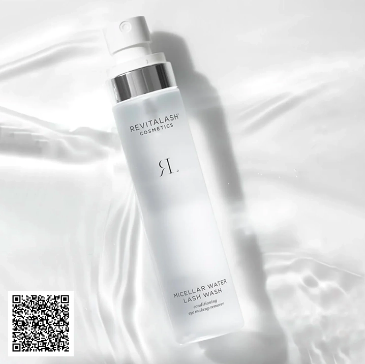 Nước Tẩy Trang Cho Mắt Và Mi Nhạy Cảm Revitalash Cosmetics Micellar Water Lash Wash Từ Mỹ 100ml
