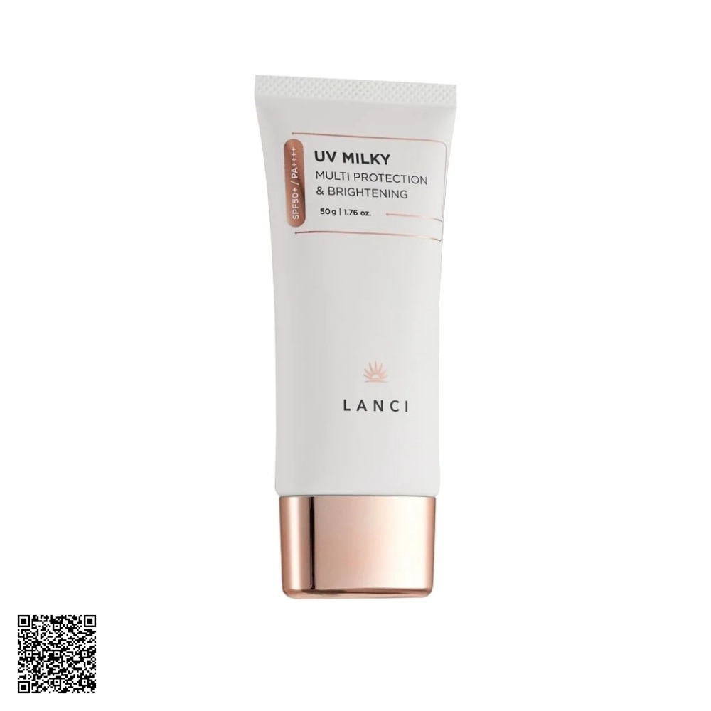 Sữa Chống Nắng Dưỡng Ẩm Lanci UV Milky Multi Protection & Brightening Từ Hàn Quốc 50g