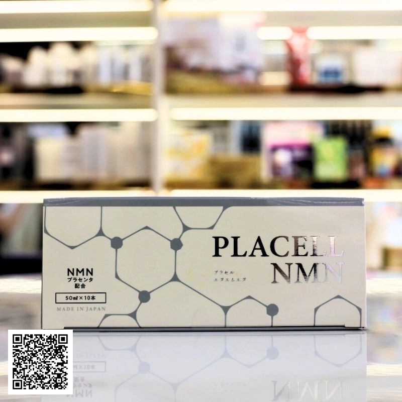 Nước Uống Trắng Da Trẻ Hoá Placell NMN Từ Nhật Bản Hộp 10 Chai