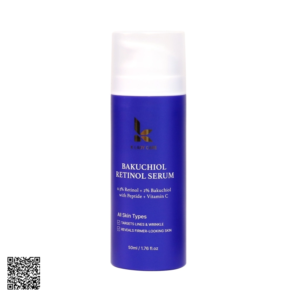 Tinh Chất Hỗ Trợ Ngừa Lão Hóa Bakuchiol Retinol Serum Từ Hàn Quốc 50ml