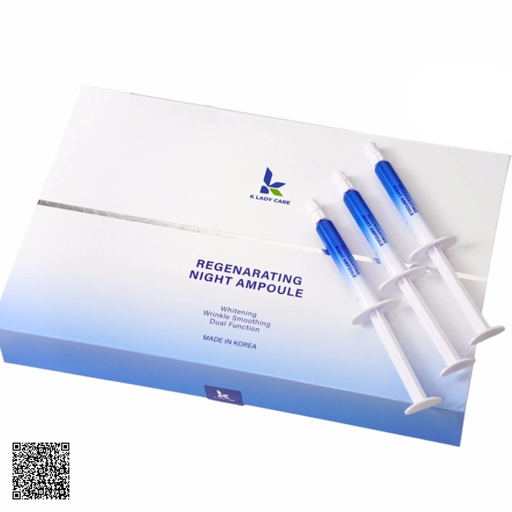 Set Tinh Chất Dưỡng Da Ban Đêm K Lady Care Regenarating Night Ampoule Từ Hàn Quốc Hộp 6 Ống