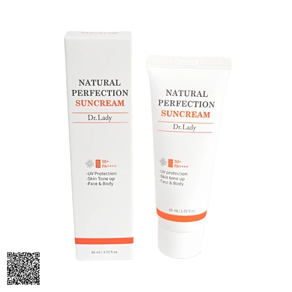 Kem Chống Nắng Kem chống nắng Dr.Lady Natural Perfection Suncream SPF 50+ Từ Hàn Quốc 60ml