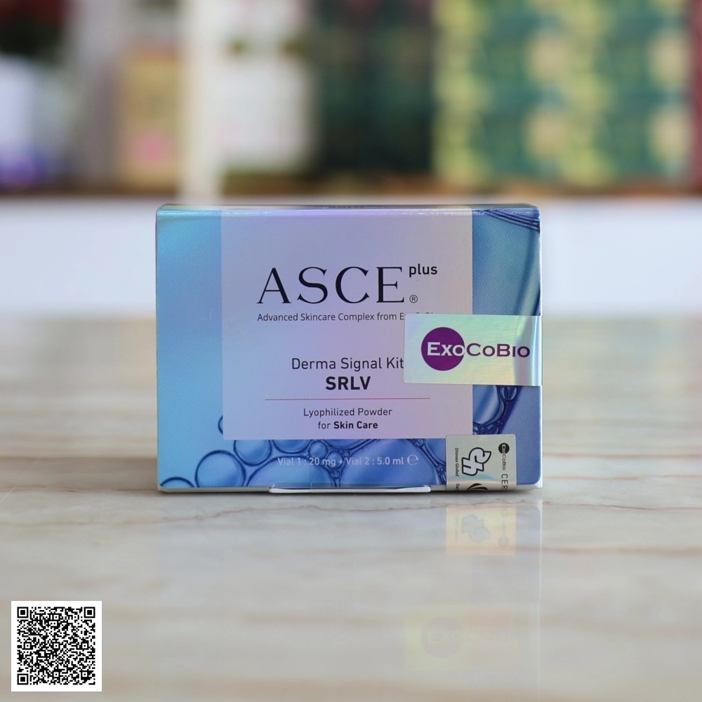Liệu Pháp Cấy Tinh Chất Căng Bóng Da Tinh Chất Tế Bào Exosome Asce Plus Derma Signal Kit Từ Hàn Quốc