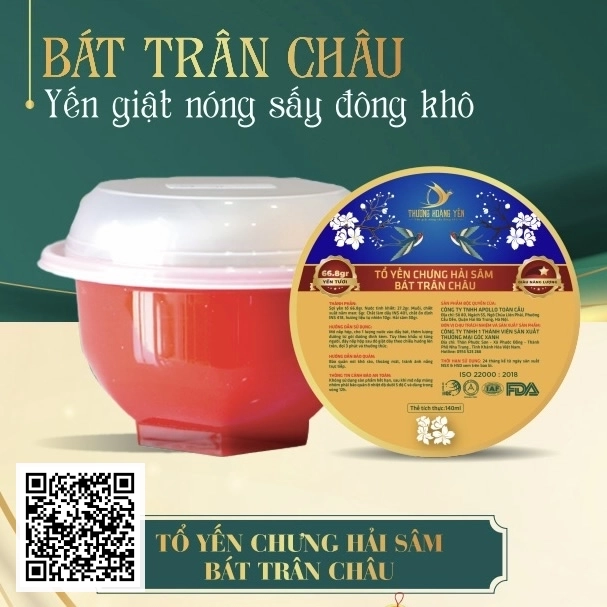 Tổ Yến Chưng Hải Sâm - Bát Trân Châu
