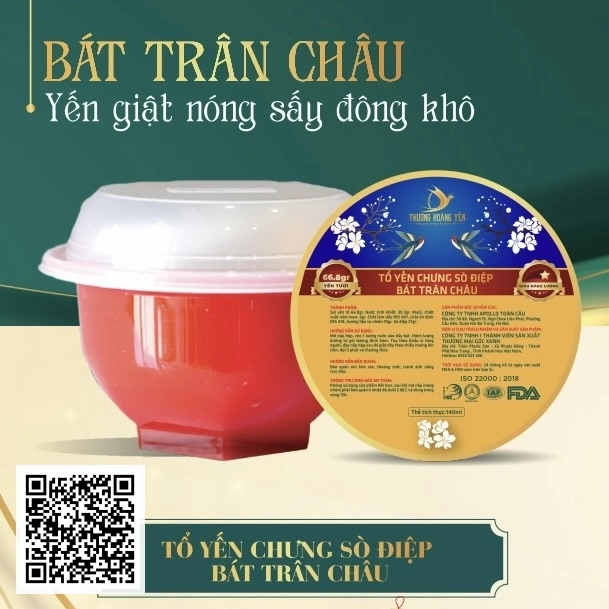 Tổ Yến Chưng Sò Điệp - Bát Trân Châu
