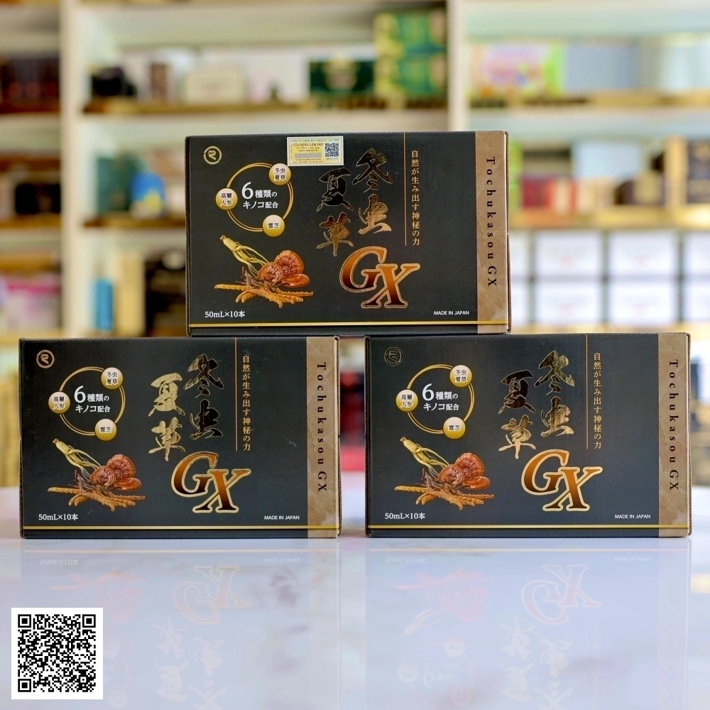 Đông Trùng Hạ Thảo Tochukasou GX Reiperfect Drink Dạng Nước 30 Chai