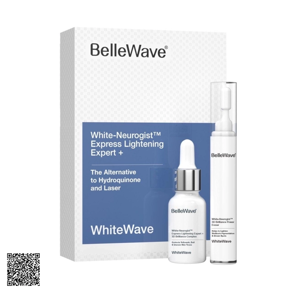 Bộ Sản Phẩm Phục Hồi Và Làm Sáng Da BelleWave White-Neurogist™ Express Lightening Expert + Từ Thuỵ Sĩ