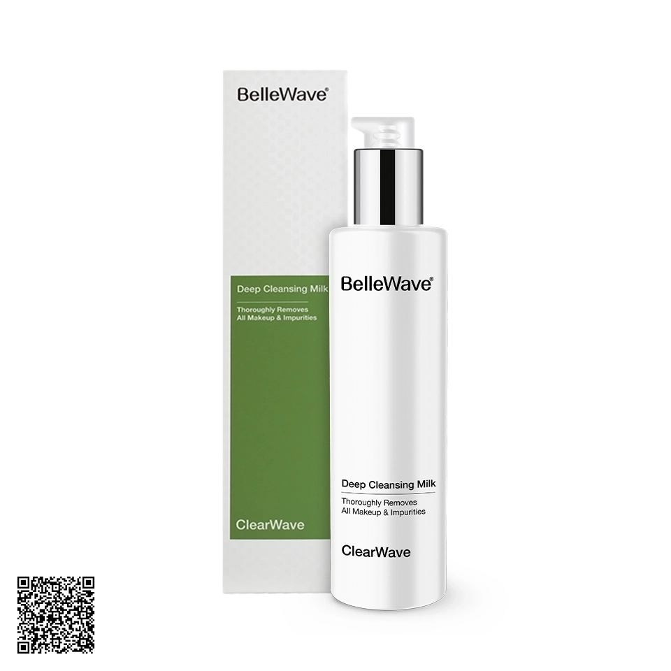 Sữa Tẩy Trang Làm Sạch Sâu BelleWave Deep Cleansing Milk Từ Thuỵ Sĩ 200ml
