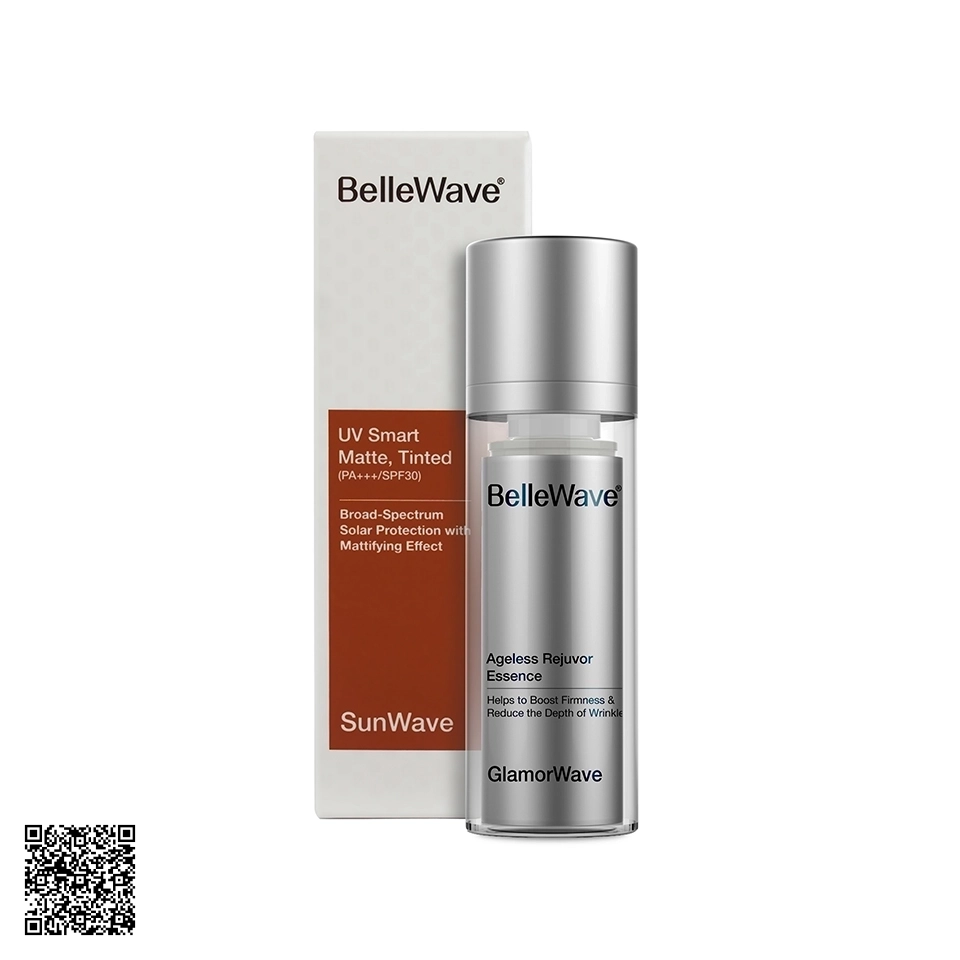 Kem Chống Nắng Thông Minh BelleWave UV Smart Matte Tinted SPF30/PA+++ Từ Thuỵ Sĩ 30ml