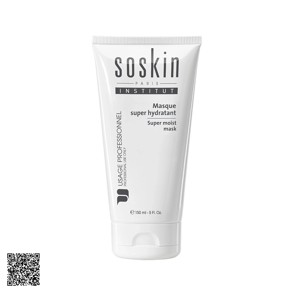 Mặt Nạ Dưỡng Ẩm Hỗ Trợ Ngừa Lão Hóa Soskin Super Moist Mask Từ Pháp 150ml