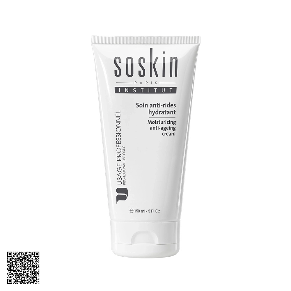 Kem Dưỡng Ẩm Hỗ Trợ Ngừa Lão Hóa Soskin Moisturizing Anti-Ageing Cream Từ Pháp 150ml