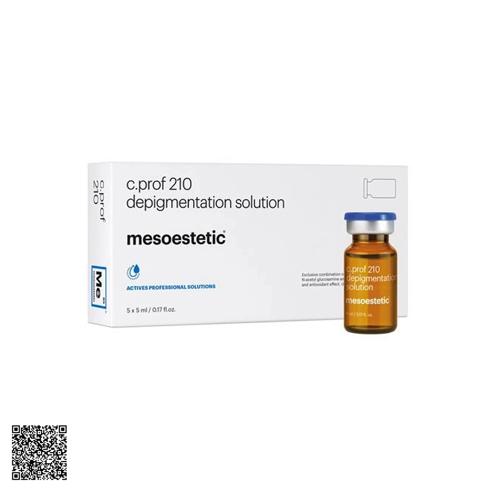 Dung Dịch Trị Tăng Sắc Tố Da Mesoestetic C.Prof 210 Depigmentation Solution Từ Tây Ban Nha (5 Lọ x 5ml)