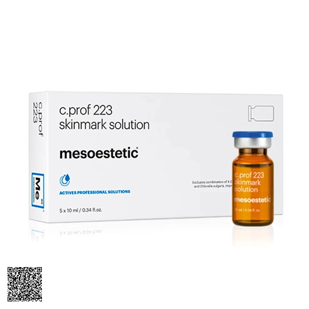 Dung Dịch giảm Rạn Da, Sẹo Mụn Mesoestetic C.Prof 223 Skinmark Solution Từ Tây Ban Nha (5 Lọ x 10ml)