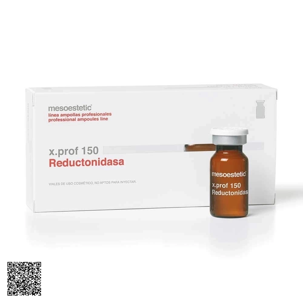 Tinh Chất Giảm Viêm Tái Tạo Da Mesoestetic X.Prof 150 Reductonidasa Từ Tây Ban Nha (5 Lọ x 2.5ml)