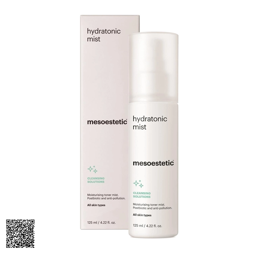 Nước Hoa Hồng Dạng Xịt Mesoestetic Cleansing Solutions Hydratonic Mist Từ Tây Ban Nha 125ml