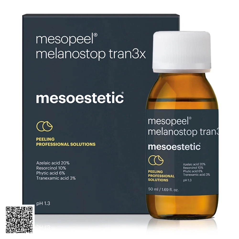 Peel Trị Rối Loạn Sắc Tố Da Mesoestetic Mesopeel Melanostop Tran3x Từ Tây Ban Nha 50ml